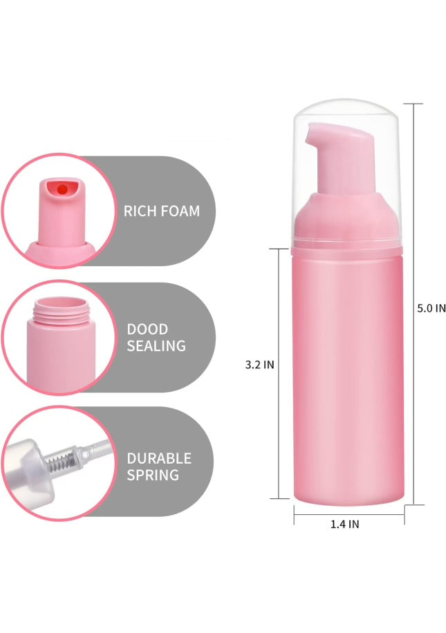 Foam shampoo bottles